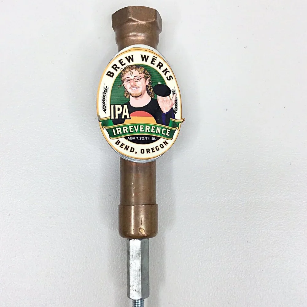 Brew Werks Tap Handle Bend Oregon Irreverence IPA Draft Pull‎ Craft Beer Pipe